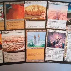 Colorless Lands Set